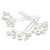 Sanwood Fashion Wedding Bridal Bridesmaid Pearls Hair Pins Clips Comb