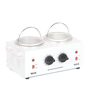 Double wax waxing pot beauty salon warmer heater hair removal depilatory - Image 3