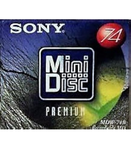 Sony MD80 MiniDisc 80 Minute Mdw80t : Amazon.fr: High-Tech