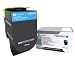 Produktbild Lexmark 71B0H20 - X417 - Hohe Ergiebigkeit - Cyan - Original - Tonerpatrone LCCP, LRP CS417dn, CS517de, CX417de, CX517de