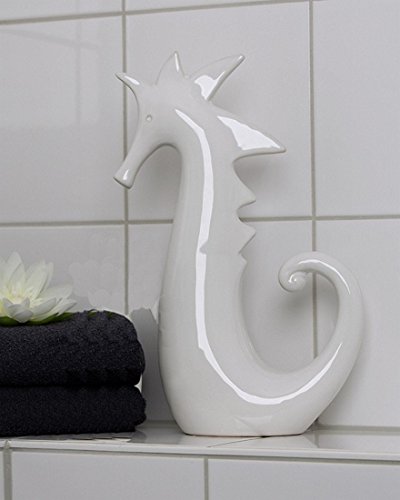 Seepferdchen, weiß, groß