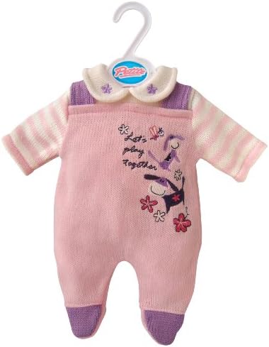 Pink Giraffe Babygro - Petite Dolls 14/16"