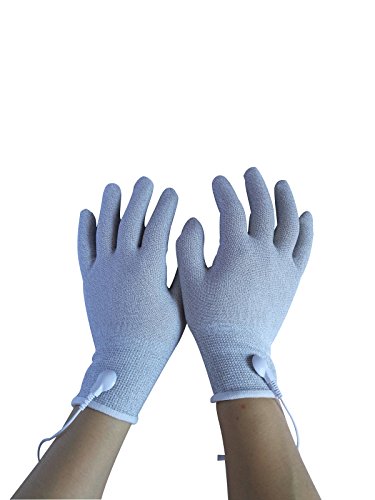 Preisvergleich Produktbild Mikrostrom TENS Massage Handschuhe für Beauty Gesicht oder Körper