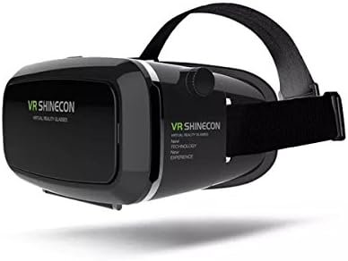 Ouonline 3D VR Glasses 3D VR Headset Virtual Reality Box with Adjustable Lens and Strap For iPhone 6 Plus/6s/6/5s/5c/5 Samsung Galaxy s5/s6/s7/note4/note5 and Other 4.0"-6.0" Cellphones