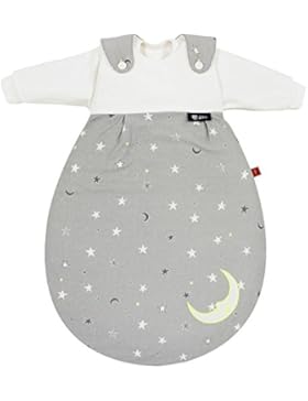 s.Oliver by Alvi Baby Mäxchen Schlafsack Sterne grau neon 3-teilig