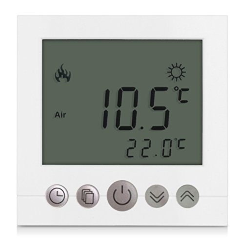 4x BYC16.H3 16A Excelvan® Weiß Heizung System Thermostat Smart Digital LDC Display Heim Raumthermostat - 4