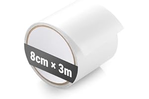 ecooe Tent Repair Tape Transparent Waterproof Professional 3 M x 8 CM Tent Repair Kit Invisible Repair Patche for Tents, Awning, Gazebo, Cover Cloth