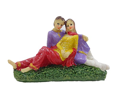Unique Palette Loving Couple Figurine Showpiece Statue Birthday Gifts for Boyfriend/Husband/Wife/Marriage Gift/Wedding Gift
