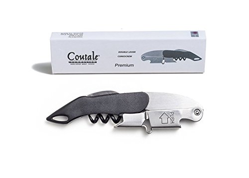 Coutale Sommelier de qualité-fixations en acier inoxydable et Mancha en plastique