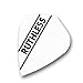 Produktbild Ruthless White Xtra Strong Kite Dart Flights - 4 sets pro pack (12 flights insgesamt) & Red Dragon Checkout Card