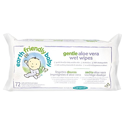 Preisvergleich Produktbild Organic Aloe Vera Wet Wipes - 72wipes