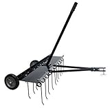 rasenkamm Befestigung über Ackerschiene oder Kupplung