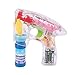 Produktbild Rhode Island Novelty - LED Light-Up TRANSPARENT BUBBLE BLOWER (Random Color)