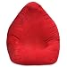 Produktbild Lumaland Luxury XL PLUS Sitzsack stylischer Beanbag 220L Füllung mit extra starken Nähten verschiedene Farben Rot