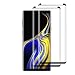Produktbild Galaxy Note 9 Displayschutzfolie, asstar Nicht Full Coverage 3D Curved blasenfrei 9H Härte Kratzfest Fall Freundlicher gehärtetem Glas Displayschutzfolie Samsung Galaxy Note 9 (2018), 2er-Set