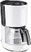 Produktbild Melitta 100201 wh/bk Enjoy Kaffeefiltermaschine -Aromaselector -Tropfstopp -Glaskanne schwarz