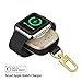 Produktbild Apple Watch Ladegerät iwatch ladekabel kabellos Energiebank Magnetisches Power Bank 700mh Battery Charger Tragbare kompakte Reisebatterie Apple MFi Zertifierung für 38 mm und 42 mm Series 1/2/3-Gold