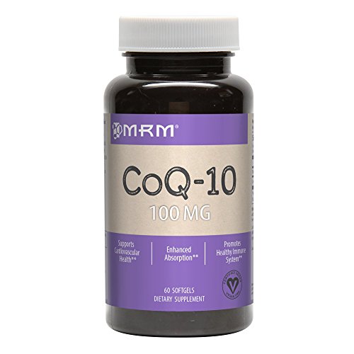 CoQ-10, 100 mg, 60 cápsulas blandas - MRM