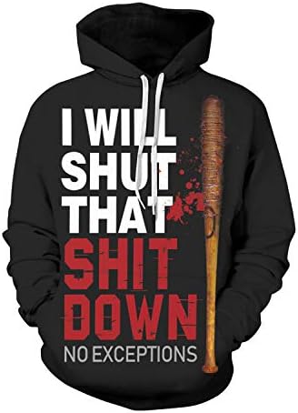 Memoryee Cool Superhero 3D Digital Printed Hoodies Unisex with Drawstring Kangaroo Pouch Pullover Plus Size Design Sweatshirts Youth Couples Gift