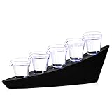 Edles Schach Trinkspiel mit 32 Shotgläsern, Damesteine und...