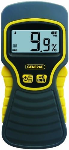 General Tools MMD5NP Moisture Meter, Pinless, Digital LCD by General Tools