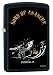 Produktbild Zippo 218 60002662 PL SOA Sons of Anarchy Benzinfeuerzeug, Messing, schwarz matt, 1 x 3,5 x 5,5 cm