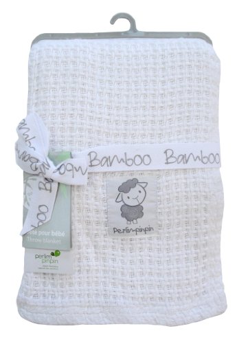 Perlimpinpin Bamboo Knitted Blanket (Ivory)