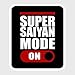 Produktbild StyloTex Autoaufkleber Super Saiyan Mode ON - UV geschützt