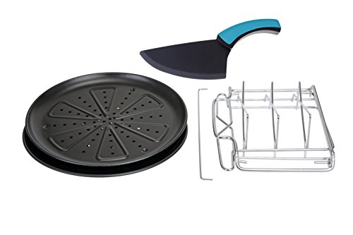 GRÄWE Pizzablech-Set mit Backofen-Gestell 4-tlg. - 4