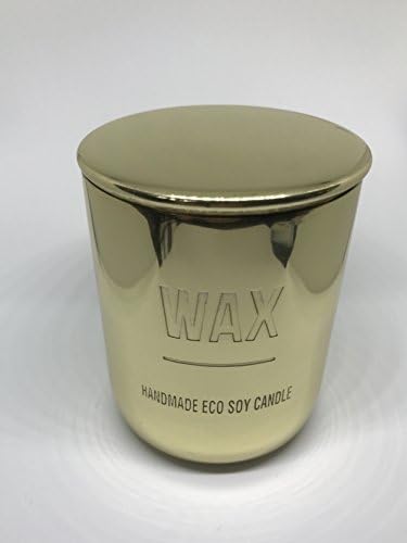 Strongly Scented Handmade Soy Candle Made from Pure Organic Soy Wax & Oil Scent - 400g Jar (Black Plum)