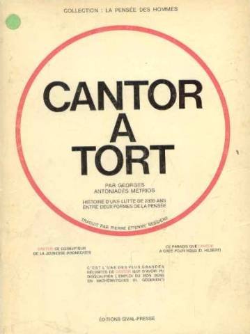 Download Cantor à tort Download Cantor à tort