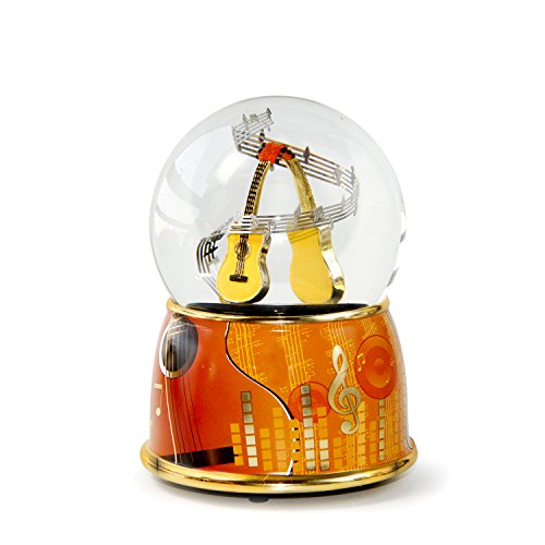 NON ROCK Bola de agua para instrumentos musicales, caja de música, no roca