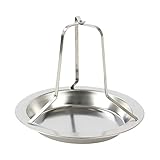 Hähnchenbräter Hähnchengriller BBQ Bräter aus Edelstahl...