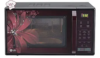 LG 21 L Convection Microwave Oven (MC2146BRT, Burgundy Red)