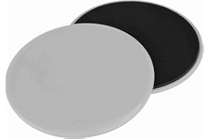 Yosoo Health Gear Fitnessskivor, 2 stycken glidskivor reglaget träningsskiva skjutplatta skjutbara skivor fitness core slider träning för gym