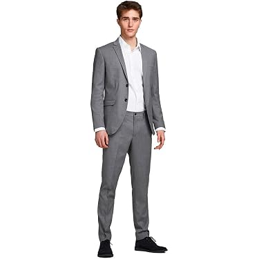 Cloudstyle Anzug Herren Slim Fit 2 Teilig Krawatte  Produktbild-Vorschau 2