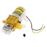 membranpumpe 24v dc Kabellänge: 21cm / 8.3inch perfk 1 Stück 24V DC Membranpumpe Wasserdruck-Membranpumpe Für Wohnwagen, Wohnmobil, Marine