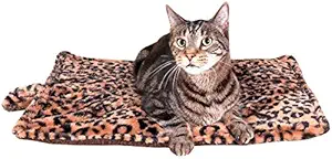 Thermal Cat Pet Dog Warming Bed Mat - BEIGE, 22
