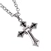 Habors Silver Cross Chain Necklace for Men & Women RS.349.00
