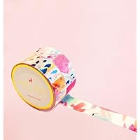 Watercolor Splash Art Washi Tape for Planning • Planer und Organizer • Scrapbooking • Deko • Office • Party Supplies • Gift Wrapping • Colorful Decorative • Masking Tapes • DIY