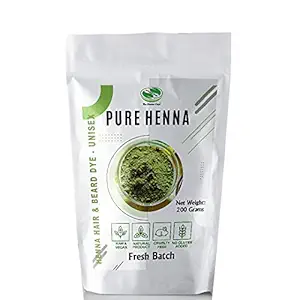 The Henna Guys 100% Pure and Natural Henna Powder For Hair Dye/Color, 200 Grams