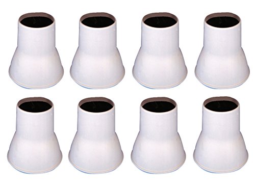 Preisvergleich Produktbild Ability Superstore Stuhlerhöhung, Elefantenfuß-Design, 9 cm, 8 Stück