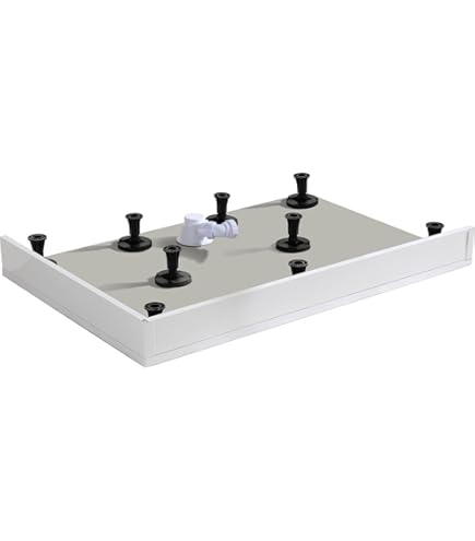 Plum&Clay Shower Tray Riser Leg Set & Plinth Kit For Antislip Square & Rectangle Trays - Kit A - View #12
