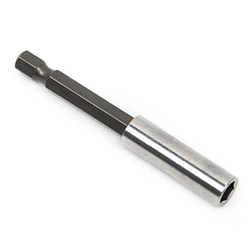 Fortag 3 tlg 1/4″ Sechskanntschaft Magnetische Magnetischer Satz Screwdriver Bithalter Quick Change Verlängerung Halter für Elektrowerkzeuge 75/100/150mm - 3