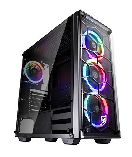 Preisvergleich Produktbild Nfortec Draco V2 Gaming Tower Schwarz RGB