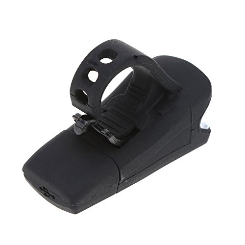 Fahrrad vorderes Licht – TOOGOO(R) Fahrrad Vorderes Licht Scheinwerfer Wasserdichte Montage USB 8.5 * 4 cm Schwarz - 7