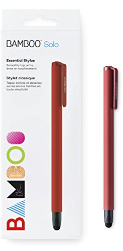 Bamboo Solo CS-190 kapazitiver Stylus (4. Generation, geeignet für iPad und iPhone) rot - 2