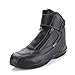 Produktbild GTYW, Radschuhe, Rennschuhe, Langlaufschuhe, Motorradschuhe, Herren, Rindleder, Wasserdicht, Radschuhe, Motorradausrüstung, Schwarz,Black-39
