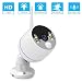 Produktbild YESKAMO Überwachungskamera mit Flutlicht WiFi Kamera 1080P im Freien mit Zweiweg sprechen & Audio Aufnahme, PIR-Bewegungsmelder aktiviert Alarm, Sirene Alarm, Farbe Nachtsicht, 32G SD Card Speichern