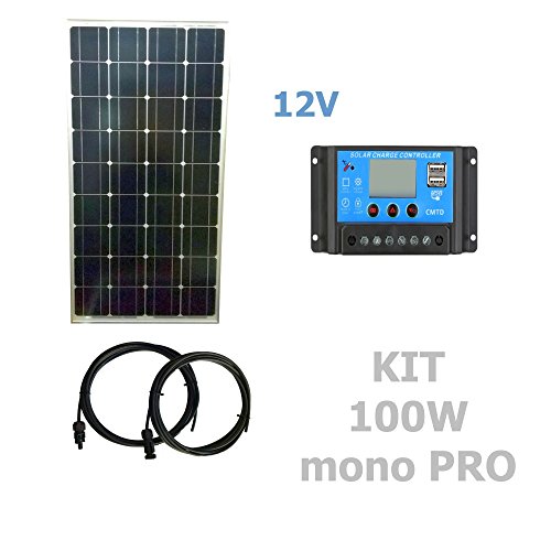 Preisvergleich Produktbild Kit 100 W Mono Pro 12 V Solarpanel